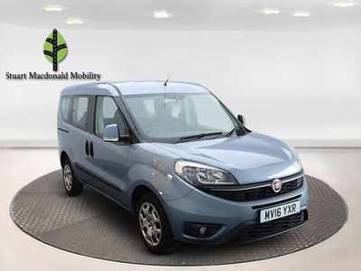 Used Fiat Doblò Easy 95 HP (69 kW) 2016 Blue MPV