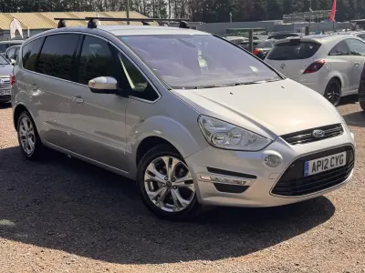 Used Ford S-MAX Titanium 163 HP (119 kW) 2012 Silver MPV