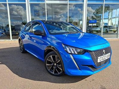 Used Peugeot 208 Premium 129 HP (94 kW) 2022 Blue Hatchback
