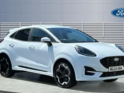 Used Ford Puma ST-Line X 125 HP (91 kW) 2025 White SUV