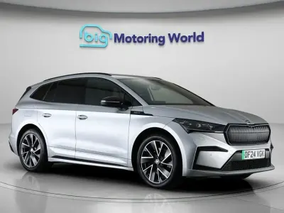 Used Skoda Enyaq iV SportlinePlus 210 kW (286 HP) 2024 Silver SUV