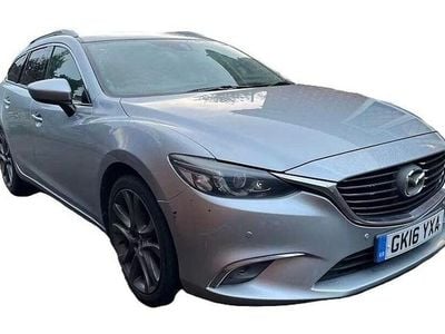 Silver Used 2016 Mazda 6 Inclusive Estate | £6,388 (Good price)