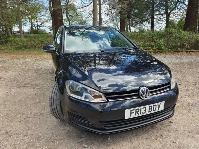 Used VW Golf VII S 2013 Black Hatchback