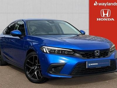 Used Honda Civic Advance 2023 Blue Hatchback
