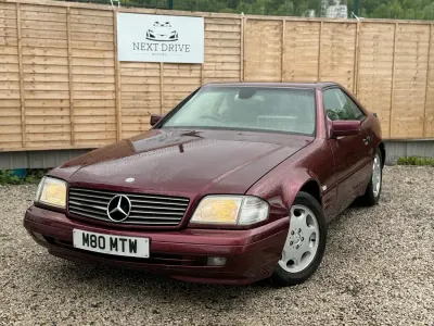 Used Mercedes SL280 1998 Red Cabriolet