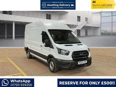 Used Ford Transit S 130 HP (95 kW) 2021 White Van