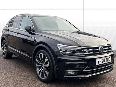 Used VW Tiguan R-line 150 HP (110 kW) 2020 Black SUV