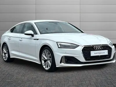 Second-hand Audi A5 Sport 163 CP (119 kW) 2020 Alb Coupe