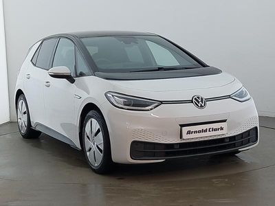 Used VW ID.3 Pro Performance 150 kW (204 HP) 2021 White Hatchback