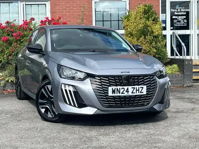 Used Peugeot 208 Allure 99 HP (72 kW) 2024 Grey Hatchback