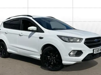 Used Ford Kuga ST-Line X 120 HP (88 kW) 2018 White SUV