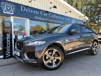 Begagnad Jaguar F-Pace S 300 HK (220 kW) 2020 Grå SUV