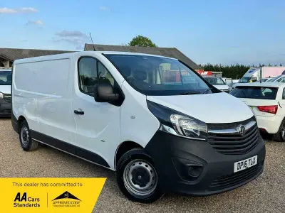 Used Vauxhall Vivaro 2016 White