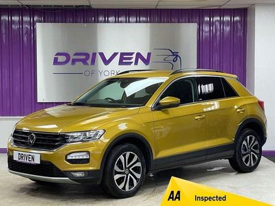 Used VW T-Roc Active 115 HP (84 kW) 2021 Yellow SUV