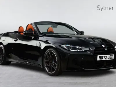 Used BMW M4 Competition Edition 503 HP (369 kW) 2022 Black Cabriolet