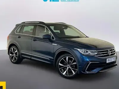 Used VW Tiguan R-line 150 HP (110 kW) 2023 Blue SUV