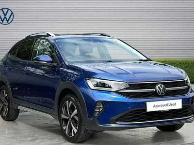 Used VW Taigo Style 150 HP (110 kW) 2022 Reef blue metallic SUV