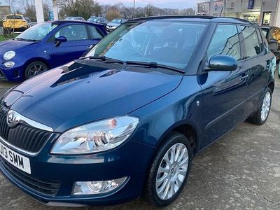Blue Used 2013 Skoda Fabia Elegance Hatchback | £7,991 (A bit pricey)
