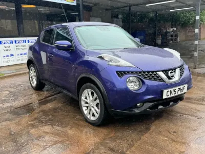 Used Nissan Juke Acenta Premium 115 HP (84 kW) 2015 Blue SUV