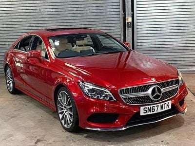 Used Mercedes CLS350 AMG Line Premium 255 HP (187 kW) 2017 Red Coupe