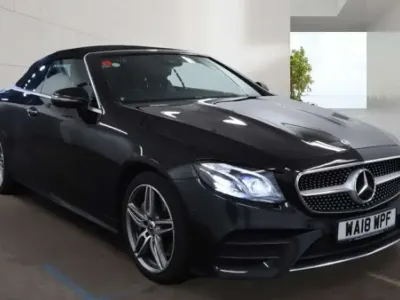 Used Mercedes E400 AMG Line Premium Plus 333 HP (244 kW) 2017 Black Cabriolet