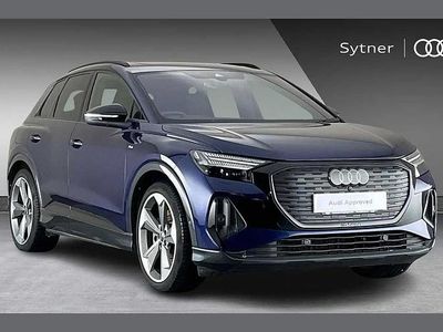 Blue Used 2024 Audi Q4 e-tron Black Edition SUV | £37,000 (A bit pricey)
