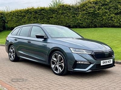 Used Skoda Octavia vRS 200 HP (147 kW) 2021 Grey Estate