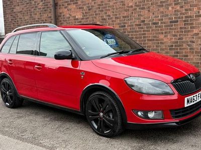 Used Skoda Fabia Monte Carlo 105 HP (77 kW) 2013 Red Estate