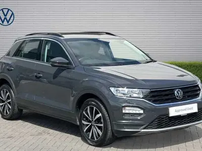 Begagnad VW T-Roc SE 110 HK (80 kW) 2021 Grå SUV