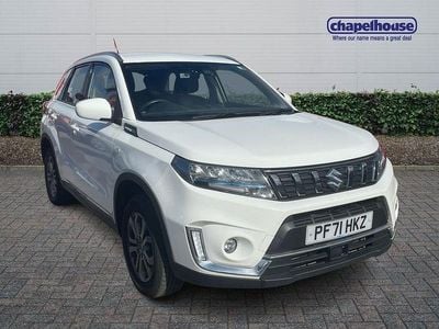 White Used 2021 Suzuki Vitara SZ4 SUV | £11,895 (Fair price)