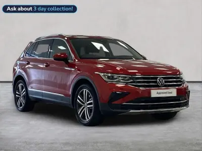 Used VW Tiguan Elegance 187 HP (137 kW) 2021 Red SUV