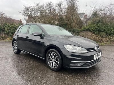 Used VW Golf VII SE 110 HP (80 kW) 2018 Black Hatchback