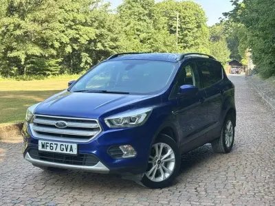 Used Ford Kuga Titanium 150 HP (110 kW) 2017 Blue SUV
