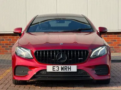 Used Mercedes E220 AMG Line Premium 2017 Red Coupe