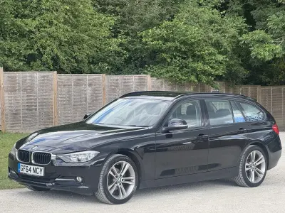 Used BMW 316 Sport Line 136 HP (100 kW) 2014 Black Estate