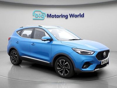 Used MG ZS Exclusive 110 HP (80 kW) 2022 Blue SUV