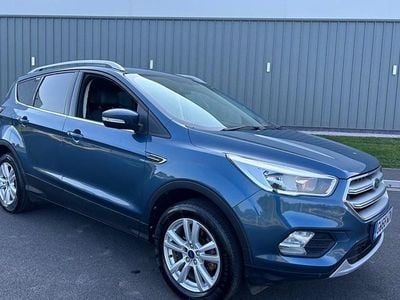 Blue Used 2018 Ford Kuga Zetec SUV | £8,880 (Fair price)