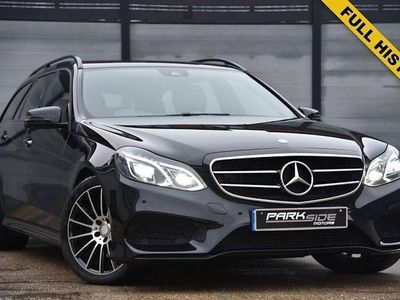 Black Used 2016 Mercedes E220 AMG Estate | £10,295 (A bit pricey)