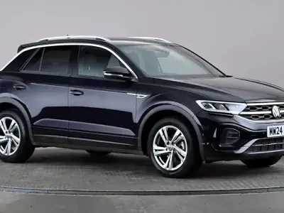 Used VW T-Roc R-line 150 HP (110 kW) 2024 Black SUV