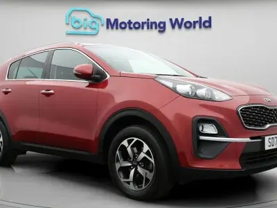Used Kia Sportage 177 HP (130 kW) 2021 Red SUV