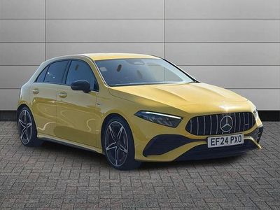 Used Mercedes A35 AMG Premium 301 HP (221 kW) 2024 Yellow Hatchback