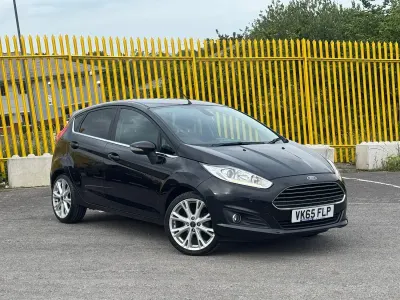 Used Ford Fiesta Titanium X 125 HP (91 kW) 2015 Black Hatchback