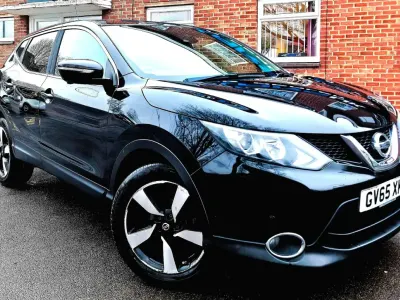 Used Nissan Qashqai N-TEC 110 HP (80 kW) 2015 Black SUV