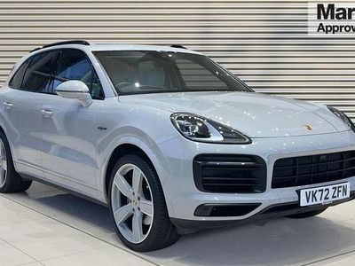 Grey Used 2022 Porsche Cayenne Platinum Edition SUV | £60,454 (Fair price)