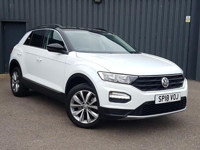 White Used 2018 VW T-Roc Design SUV | £14,498 (Fair price)