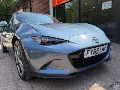 Used Mazda MX5 Inclusive 160 HP (117 kW) 2015 Blue Cabriolet