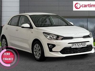 White Used 2022 Kia Rio Hatchback | £9,999 (Good price)