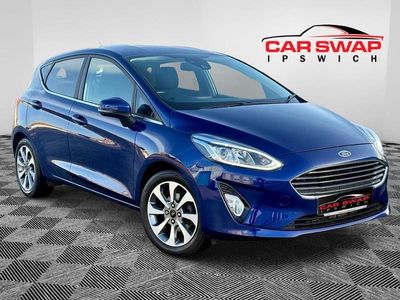Blue Used 2017 Ford Fiesta Zetec Hatchback | £6,489 (A bit pricey)