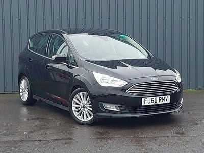 Black Used 2016 Ford C-MAX Titanium MPV | £7,998 (Fair price)