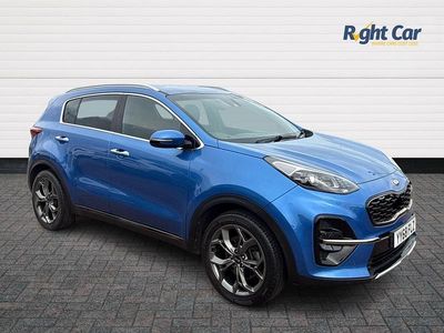 Used Kia Sportage GT-Line 134 HP (98 kW) 2018 Blue SUV